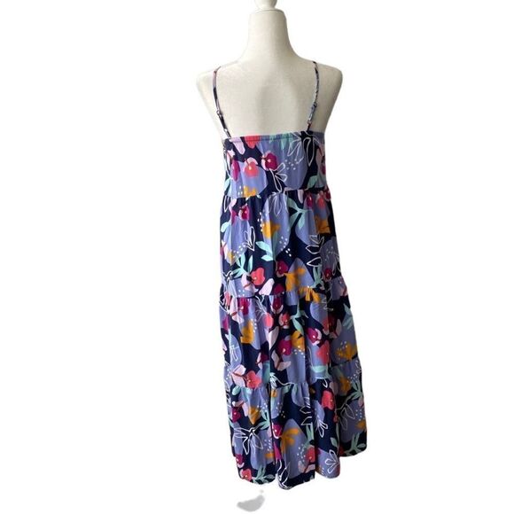 Cat & Jack Floral Sundress Straps Tiered Boho Dress SZ L - Picture 2 of 14